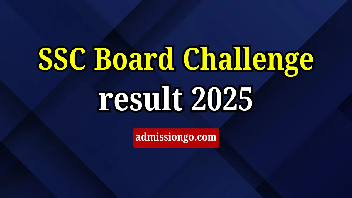 SSC Board Challenge result 2025